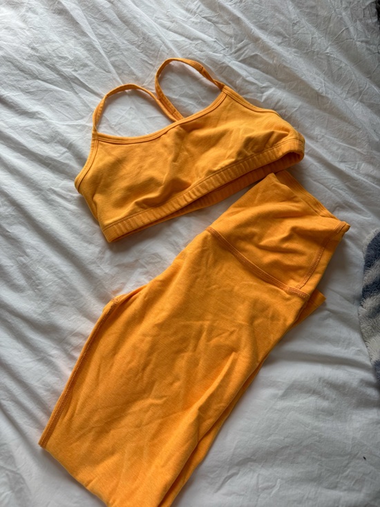 Beyond Yoga Other - Beyond Yoga Bright Orange Sports Bra and Leggings Set